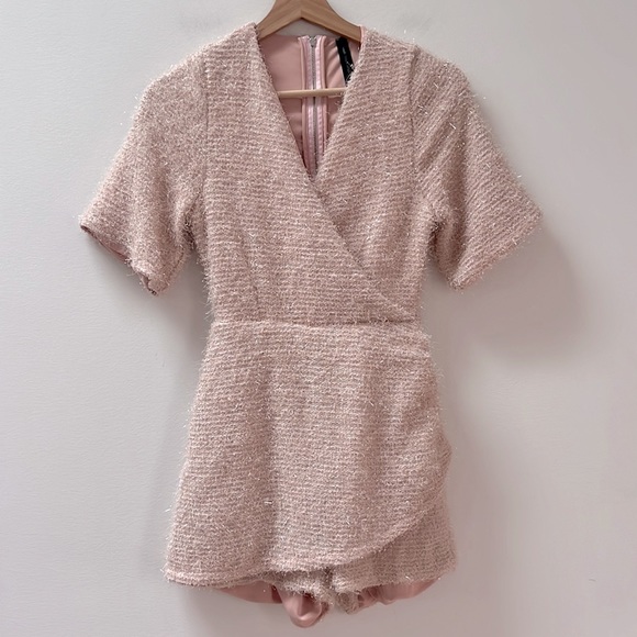 NWT Smash + Tess x Hilary Duff Tinsel Skorty Romper - Picture 4 of 9